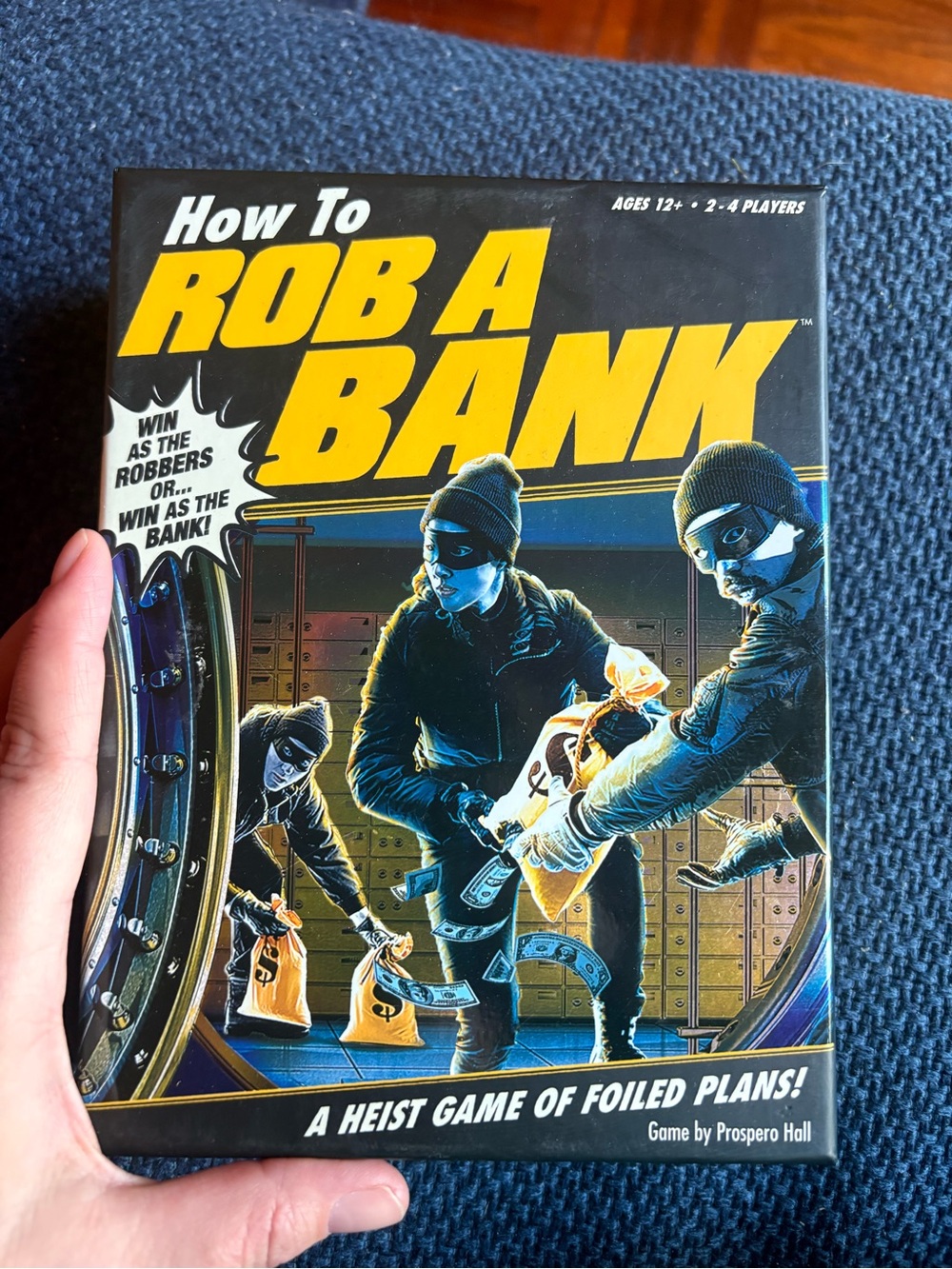 How to Rob a Bank Board Game - complete
